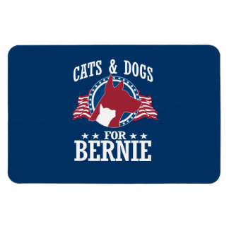 MAGNET FLEXIBLE CHAUSSURES ET CHIENS POUR BERNIE SANDERS