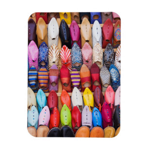 Magnet Flexible Chaussures exposées dans une boutique dans les sou
