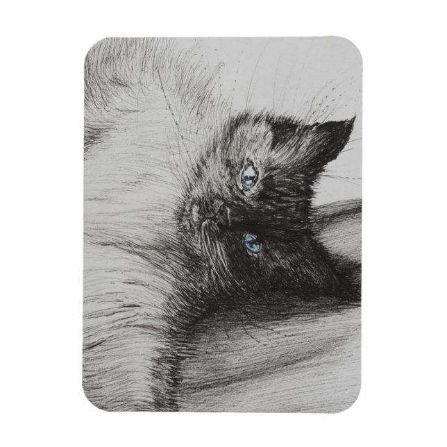 Magnet Flexible Cheeky Baby (Vertical)