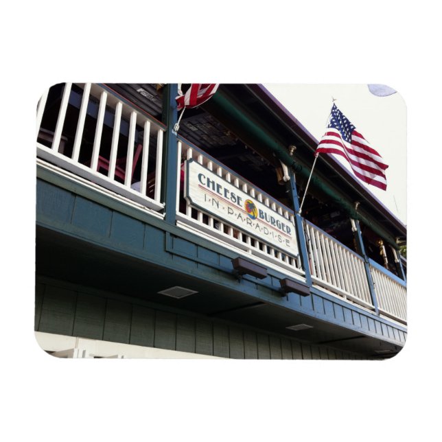 Magnet Flexible Cheeseburger en Paradise, Lahaina, Maui, Hawaii (Horizontal)