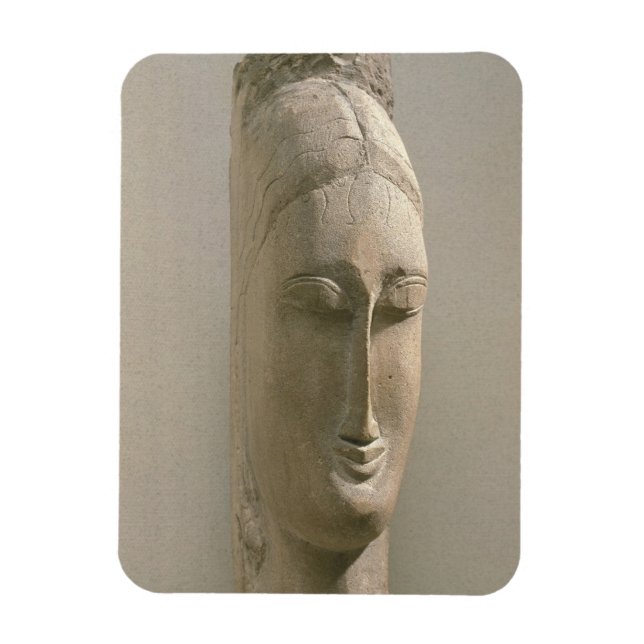 Magnet Flexible Chef d'une femme (pierre) (Vertical)