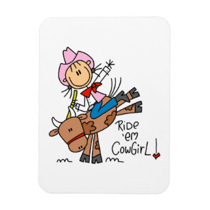 Magnet Flexible Chemise Ride Em Cowgirl et Cadeaux