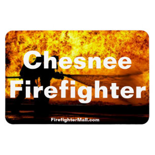 Magnet Flexible Chesnee Firefighter Flames aimant flexible