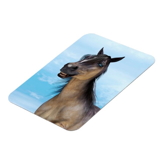 Magnet Flexible Cheval Chanceux (Côté Gauche)