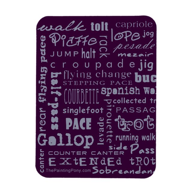 Magnet Flexible Cheval Gaits (Vertical)