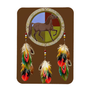 Magnet Flexible Cheval rêveur chanceux