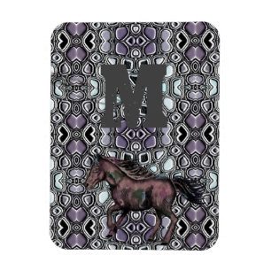 Magnet Flexible Cheval sur le modèle Purple Hue