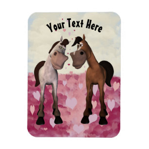 Magnet Flexible Chevaux de dessin personnalisables