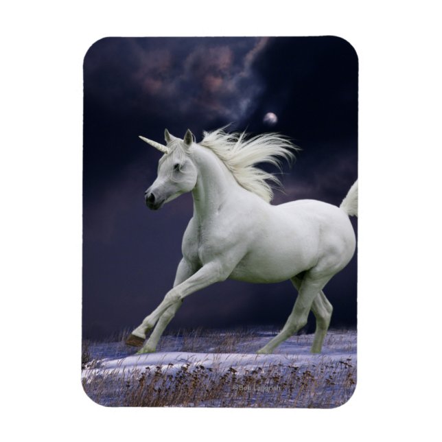 Magnet Flexible Chevaux d'Imaginaire : Unicorne (Vertical)