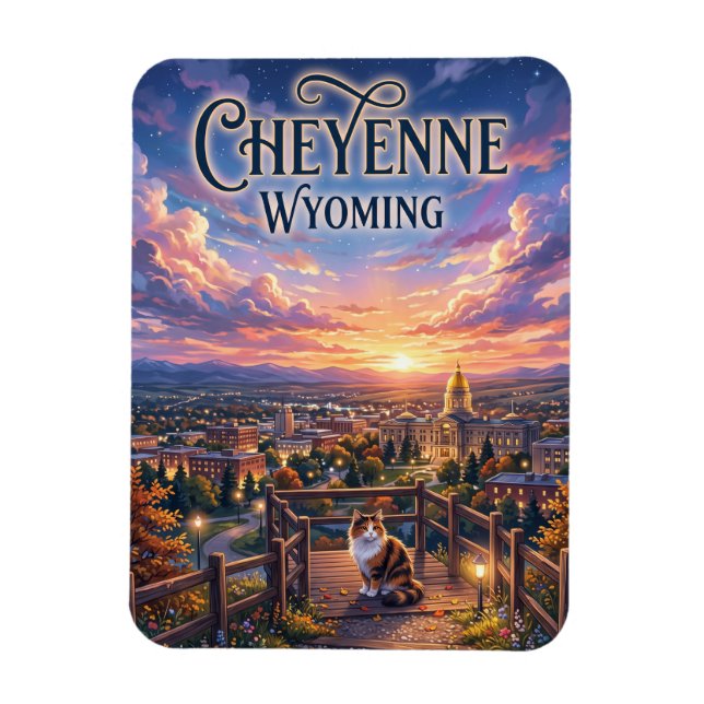 Magnet Flexible Cheyenne États-Unis (Vertical)