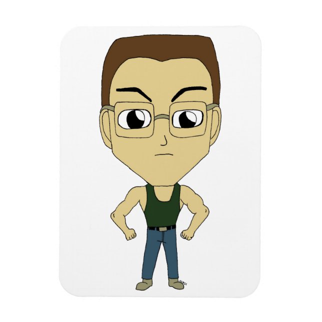 Magnet Flexible chibi (Vertical)