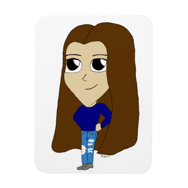 Magnet Flexible chibi (Vertical)