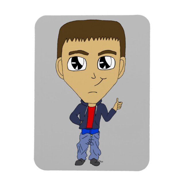 Magnet Flexible chibi (Vertical)