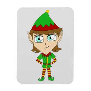 Magnet Flexible chibi elf