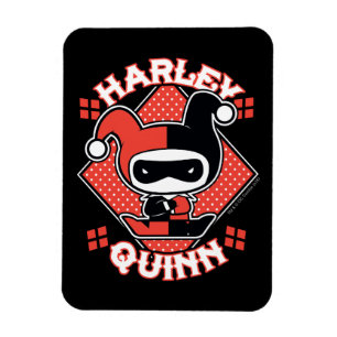 Magnet Flexible Chibi Harley Quinn Splits