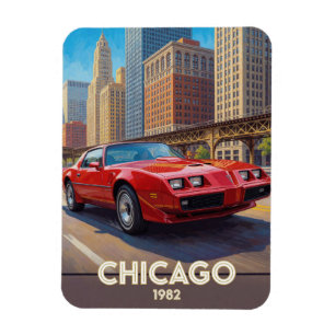 Magnet Flexible Chicago Urban Performance Drive 1982 Illinois