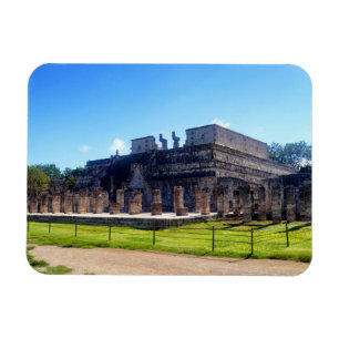 Magnet Flexible Chichen Itza. Guerriers de temples