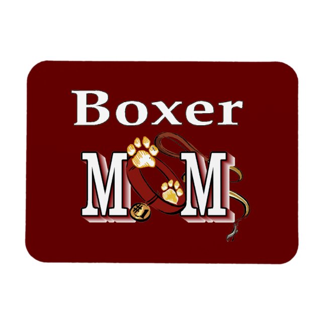 Magnet Flexible Chien de boîte MOM (Horizontal)
