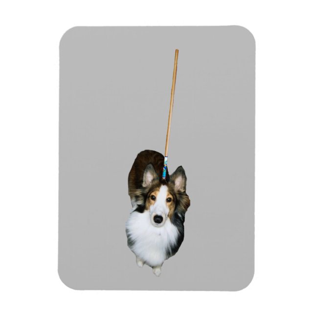 Magnet Flexible Chien Serpillière (Vertical)