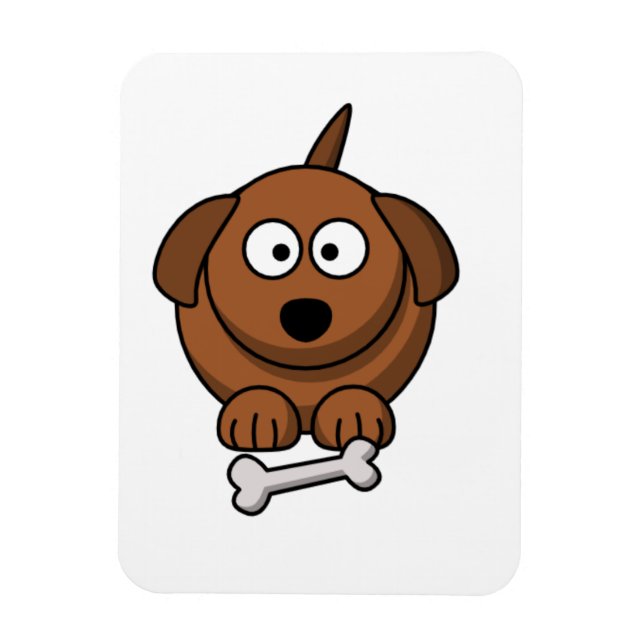 Magnet Flexible chien x os (Vertical)