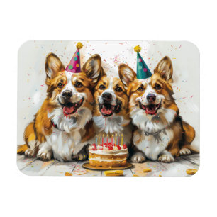 Magnet Flexible Chiens de Corgi gallois Pembroke