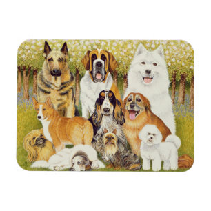 Magnet Flexible Chiens en mai