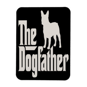 Magnet Flexible Chiffre de taureau français   Frenchie Le Chien Pè