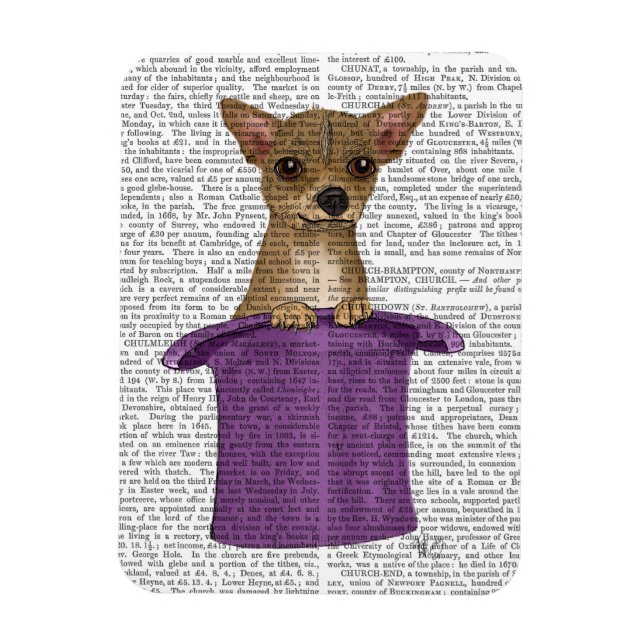 Magnet Flexible Chihuahua en haut du chapeau (Vertical)