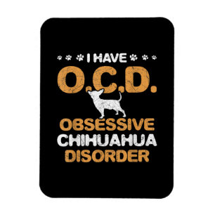 Magnet Flexible Chihuahua - trouble obsessionnel du chihuahua