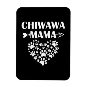 Magnet Flexible chiwawa mama funny chihuahuahua maman dog owner