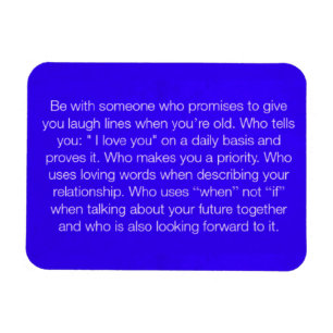 MAGNET FLEXIBLE CHOISIR QUI AIMER CITE DES RELATIONS HEUREUSES POU