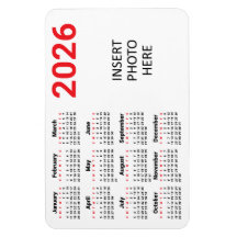 Choisissez vos propres couleurs 2026 Photo Calendr