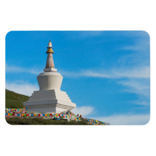 Magnet Flexible Chorten du monastère de Tagong