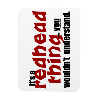 Magnet Flexible Chose à tête rouge