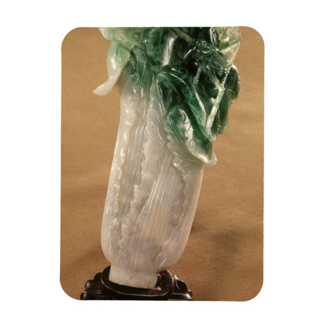 Magnet Flexible Chou chinois, coréen, 19ème siècle (jade) (Vertical)