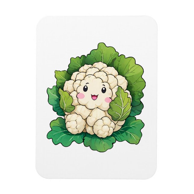 Magnet Flexible Chou-fleur Kawaii (Vertical)