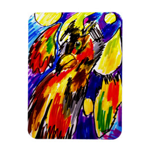 Magnet Flexible Chouette cool d'automne