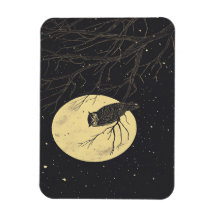 Chouette vintage Sous Ciel Lune