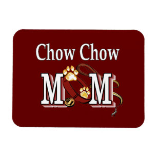 Magnet Flexible Chow Chow Dog Mom