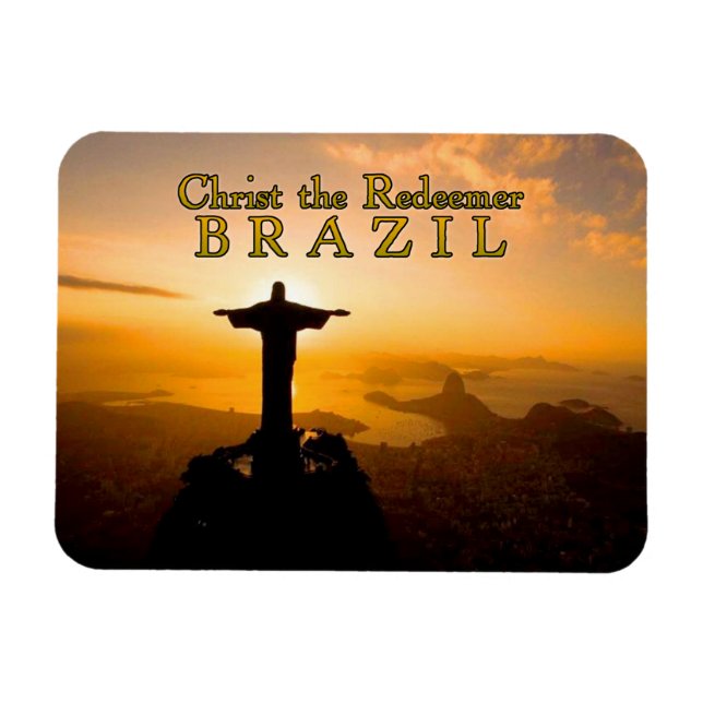 Magnet Flexible Christ the Redeemer Brazil (Horizontal)
