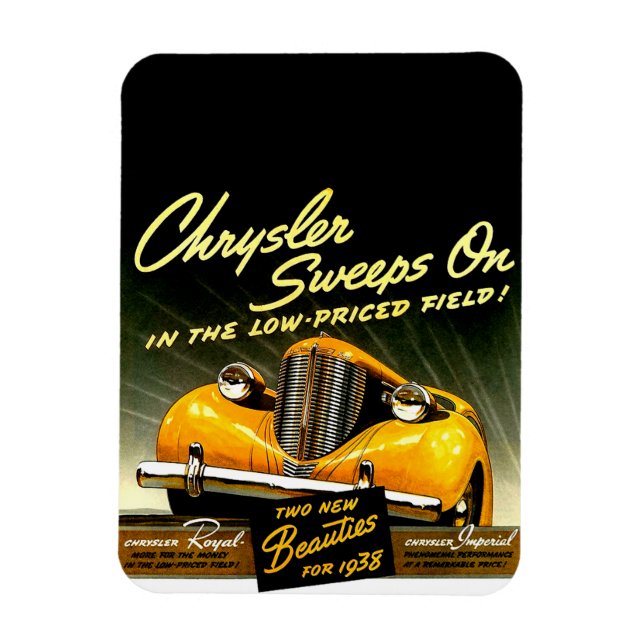 Magnet Flexible Chrysler 1938 (Vertical)