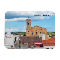 Church of Santa Maria aerial view - Mahon, Menorca