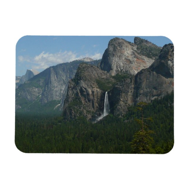 Magnet Flexible Chute de Bridalveil et Half Dome à Yosemite (Horizontal)