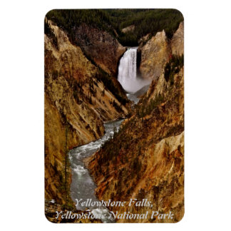 MAGNET FLEXIBLE CHUTE DE YELLOWSTONE DANS LE PARC NATIONAL DE YELL