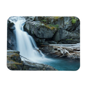 Magnet Flexible Chutes d'argent, Parc national du mont Rainier