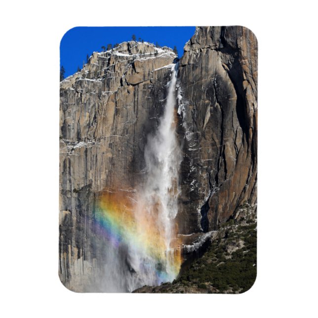 Magnet Flexible Chutes de Yosemite avec arc-en-ciel (Vertical)
