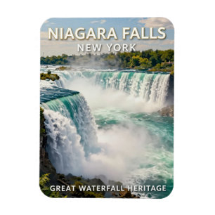 Magnet Flexible Chutes du Niagara New York Cascade Voyage