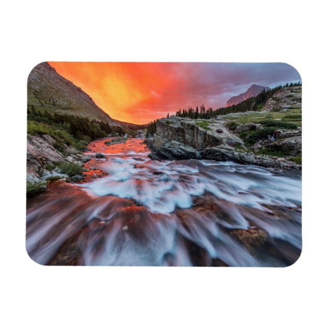 Magnet Flexible Chutes Swiftcurrent | Parc national de Glacier Mon (Horizontal)
