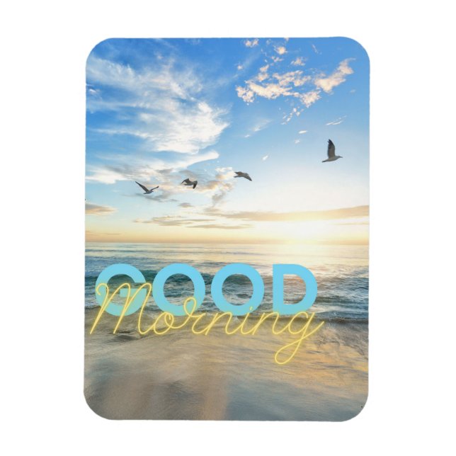 Magnet Flexible Ciel bleu du matin (Vertical)