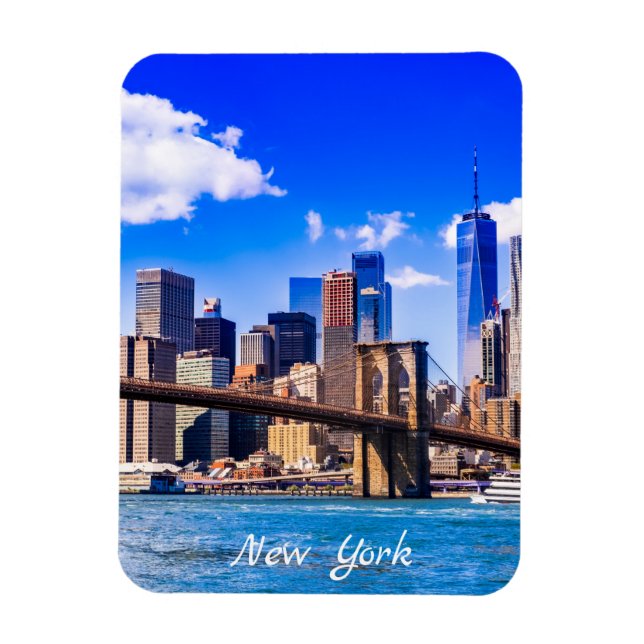 Magnet Flexible Ciel de New York (Vertical)